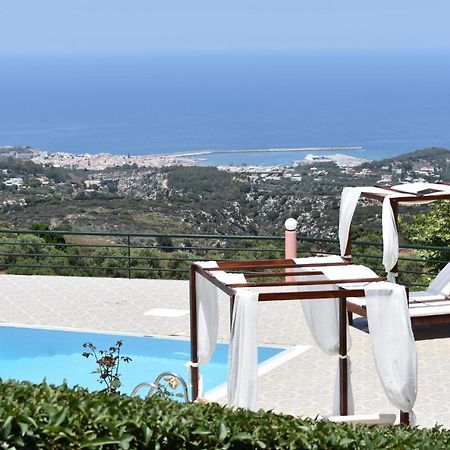 Superb Villa,With Amazing Seaviews & Huge Pool! Σωματάς Εξωτερικό φωτογραφία