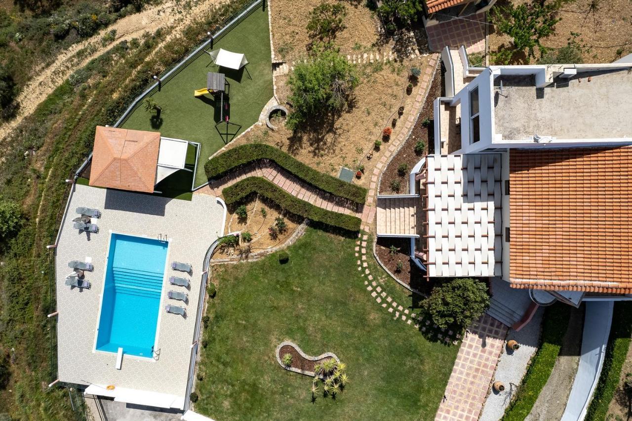 Superb Villa,With Amazing Seaviews & Huge Pool! Σωματάς Εξωτερικό φωτογραφία