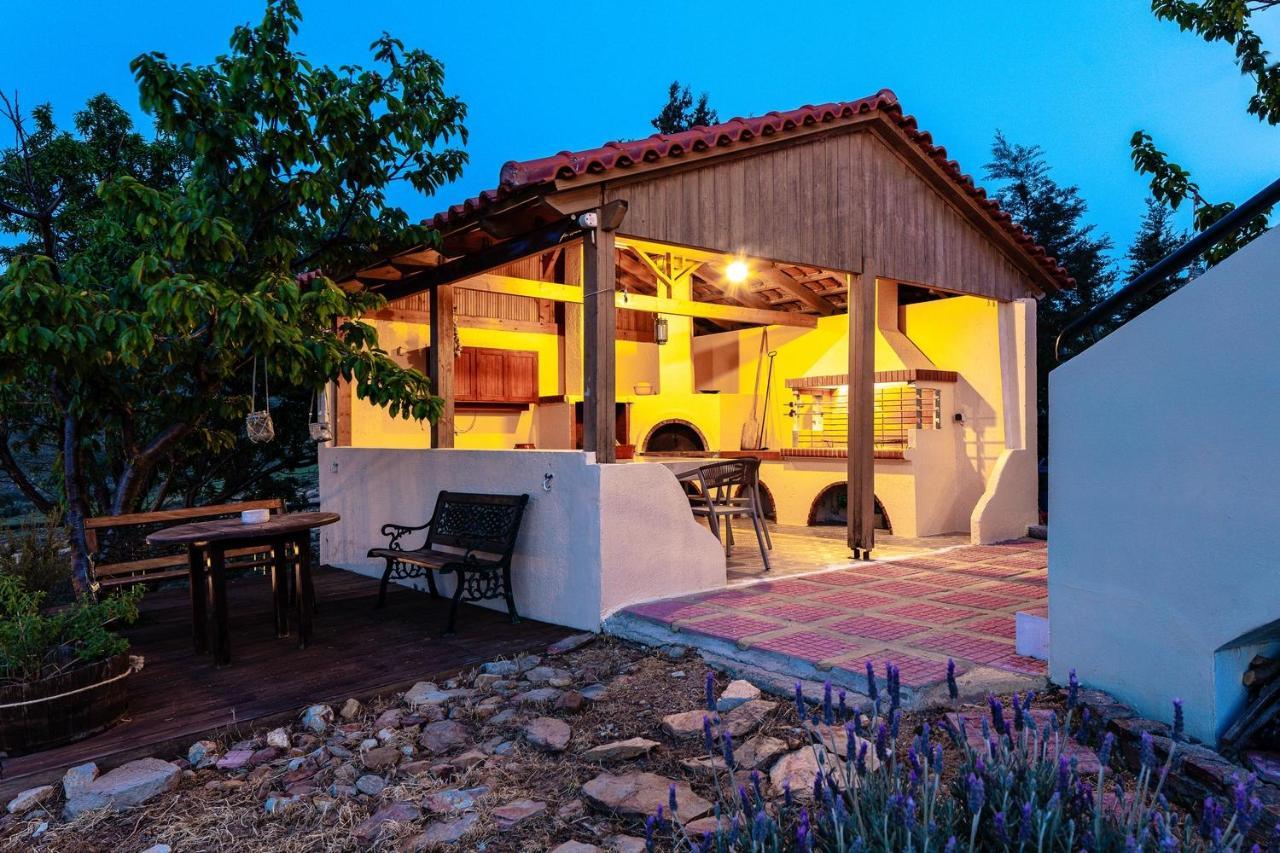 Superb Villa,With Amazing Seaviews & Huge Pool! Σωματάς Εξωτερικό φωτογραφία