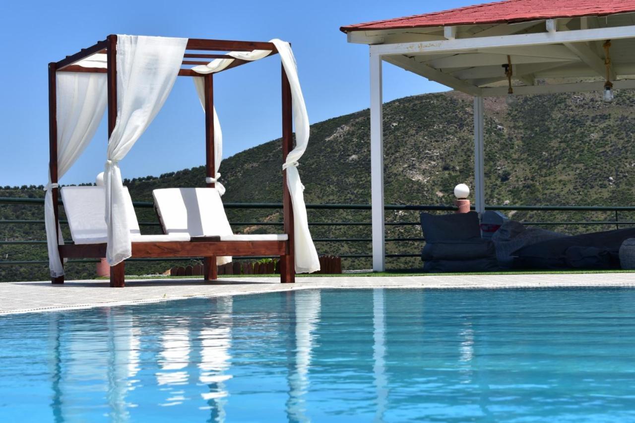 Superb Villa,With Amazing Seaviews & Huge Pool! Σωματάς Εξωτερικό φωτογραφία